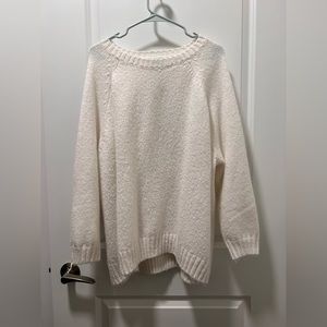 Old Navy White Knit Sweater